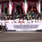 60 Pecinta Alam dari 3 Provinsi Ikuti Pendakian Merah Putih di Gunung Sarampakang Jaro