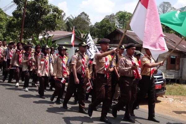 7 Kecamatan Sukses Tempuh Napak Tilas Sepanjang 30,5 KM, Kenang Perjuangan Pahlawan di Wil. Selatan
