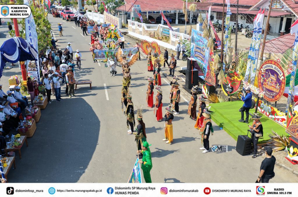Berlangsung Semarak. Bupati Heriyus Buka Karnaval Budaya 2026