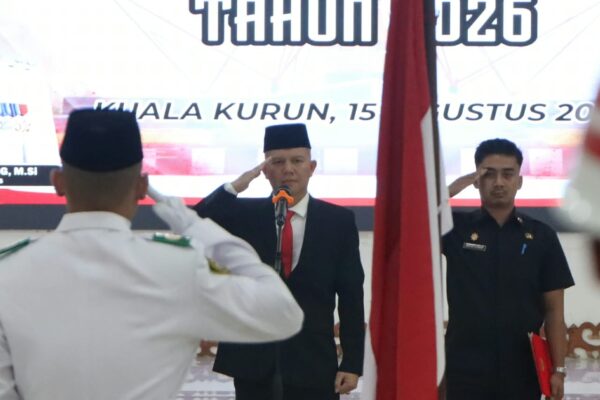 Bupati Gumas Kukuhkan 55 Paskibraka 2026, Siap Bertugas pada Upacara HUT ke-81 RI