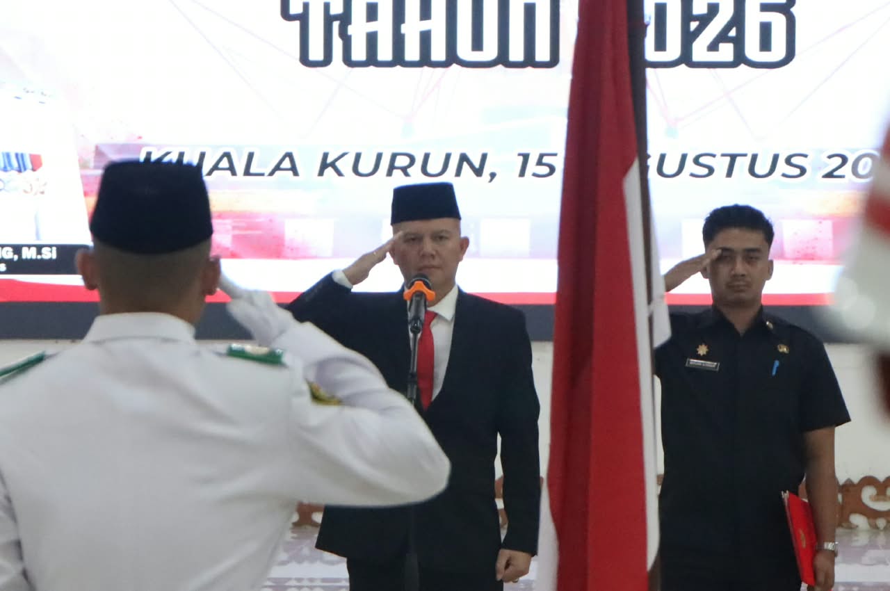 Bupati Gumas Kukuhkan 55 Paskibraka 2026, Siap Bertugas pada Upacara HUT ke-81 RI