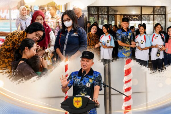 Bupati Gunung Mas Kick Off Intervensi Serentak Pencegahan Stunting, Dorong Cakupan Posyandu Capai 100 Persen