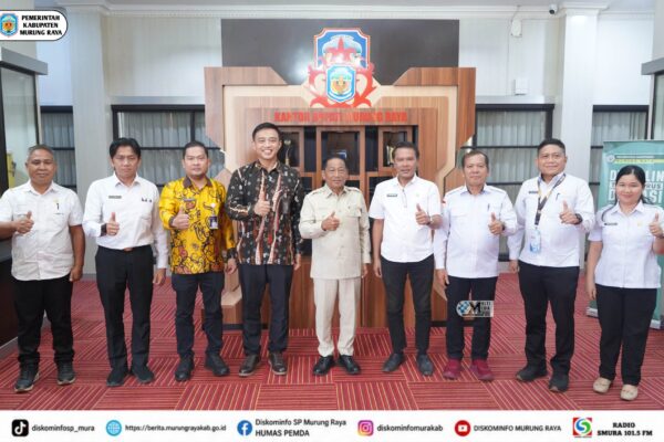 Bupati Heriyus Terima Audiensi Perwakilan BKKBN Kalteng