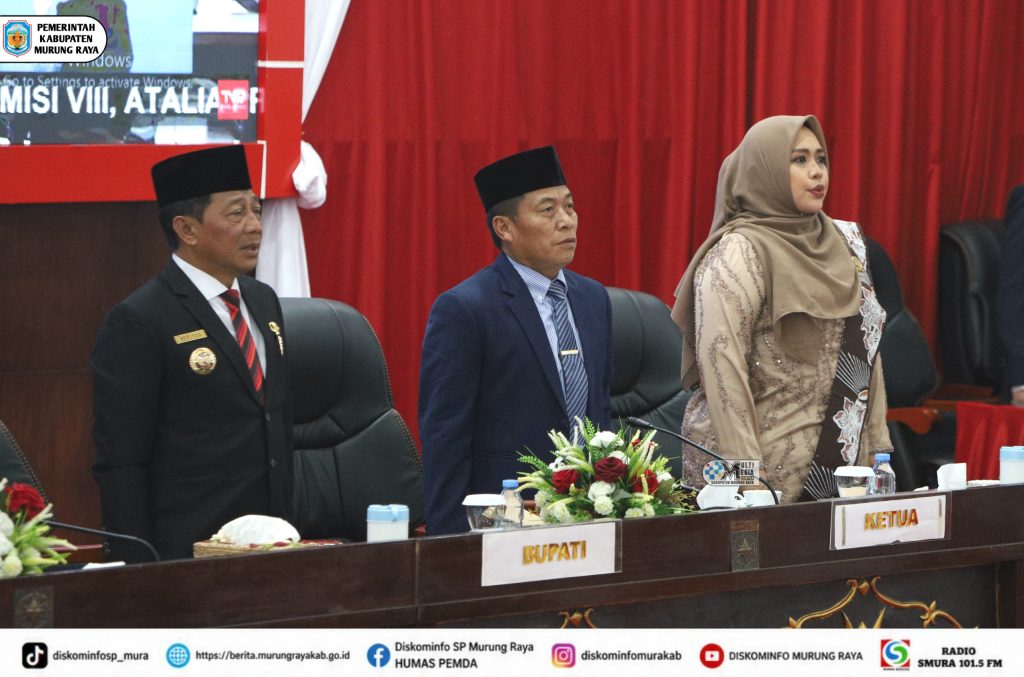 DPRD dan Pemkab Murung Raya Simak Pidato Kenegaraan Presiden RI