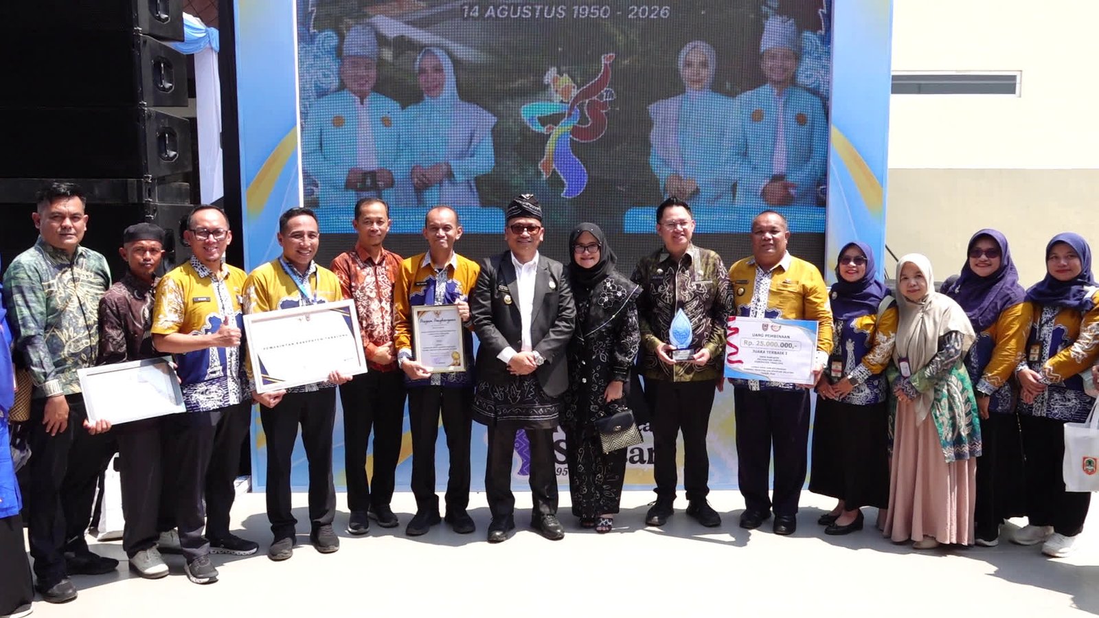 Dari Inovasi hingga Pertanian, Tabalong Raih 6 Penghargaan Terbaik 1 di HUT Kalsel ke-76