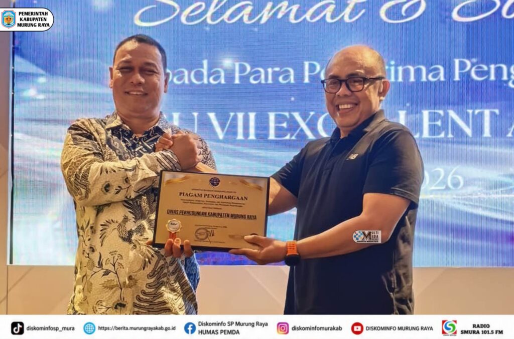 Dishub Murung Raya Raih Apresiasi Otoritas Bandar Udara