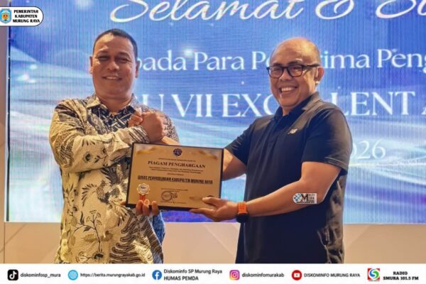 Dishub Murung Raya Raih Apresiasi Otoritas Bandar Udara