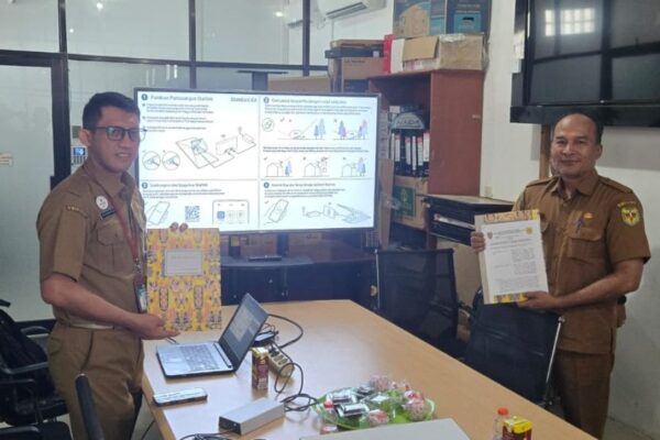 Diskominfosantik Gumas Terima Hibah 72 Perangkat Starlink Dari Pemprov Kalteng