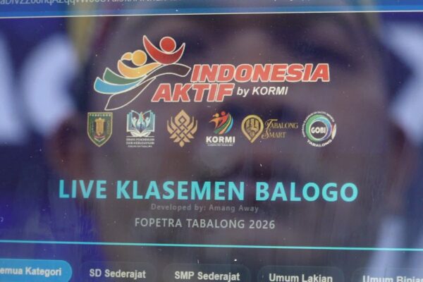 GOBI Tabalong Hadirkan Live Score Balogo Berbasis IT, Score Pertandingan Bisa Dipantau Real Time