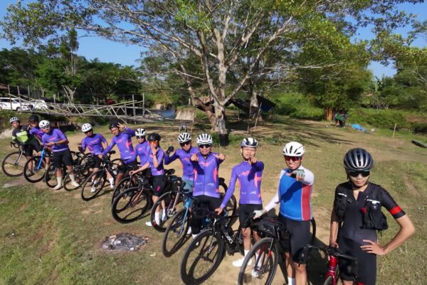 Gowes Akhir Pekan, Tabalong Road Bike Jelajahi Destinasi Wisata