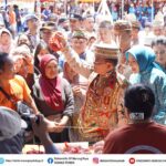 Gubernur Kalteng Bersama Bupati Mura, Pantau Pasar Murah di Puruk Cahu