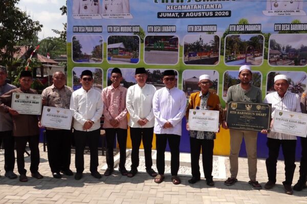 H. Fani Resmikan 6 RTH SMART di Kec. Tanta, Jadi Ruang Publik Multifungsi Dukung Pembangunan & Ekonomi