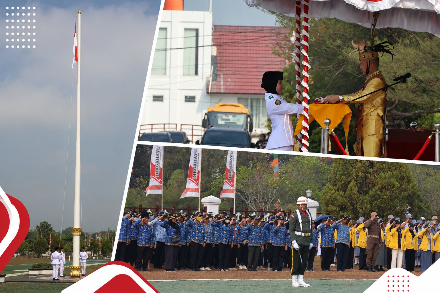 HUT ke-81 RI, Bupati  Tekankan Persatuan dan Pembangunan Berkelanjutan
