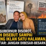Istri Gubernur Disorot, Ultah Disebut Sampai Pasang Iklan Satu Halaman, Agustiar: Jangan Dibesar-besarkan