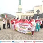 Jalan Sehat Mabrur dan Berkah Pererat Silaturahmi Jemaah Haji Murung Raya