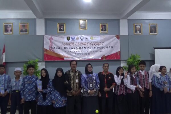 Kenalkan Warisan Budaya, Disdikbud Tabalong Gelar Lomba Cerdas Cermat Cagar Budaya & Permuseuman