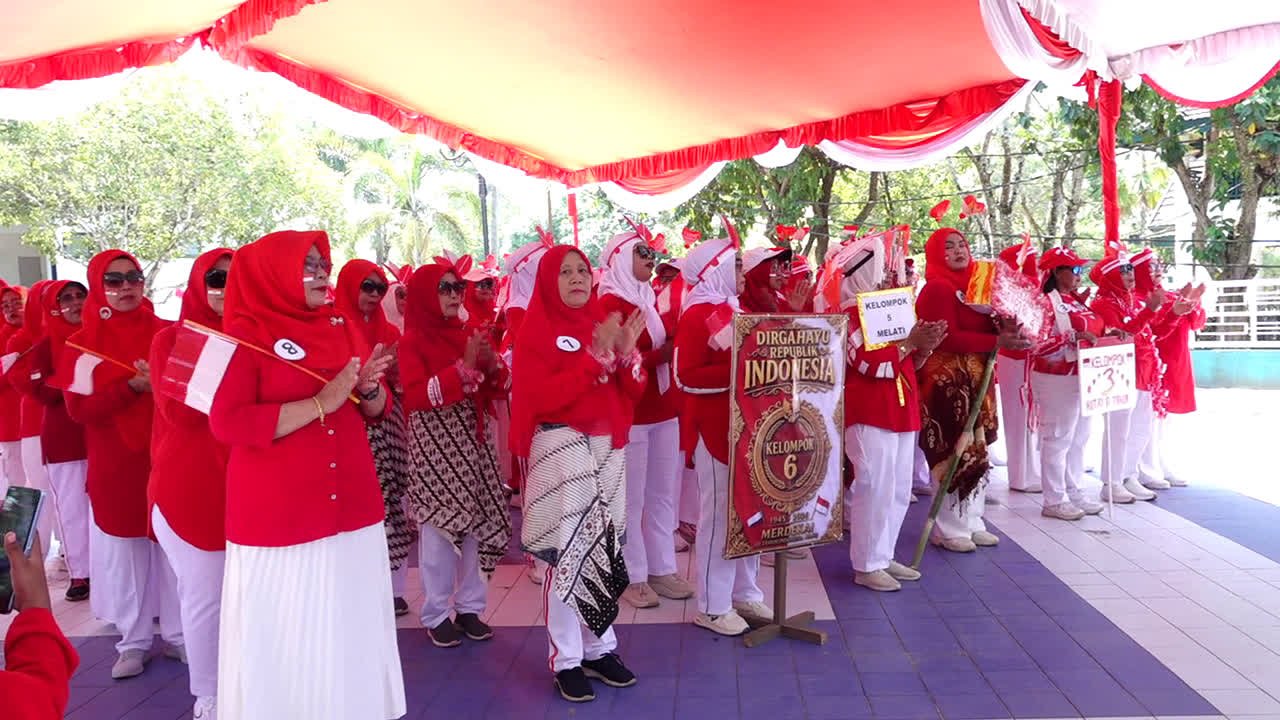 Lomba 17-an Khusus Lansia Tabalong, Rayakan Kemerdekaan dengan Penuh Kegembiraan