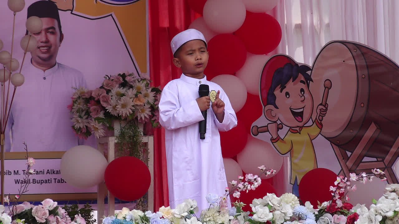 Lomba Ceramah FASI Tabalong, Anak di Bawah 7 Tahun Tampil Berani dan Percaya Diri
