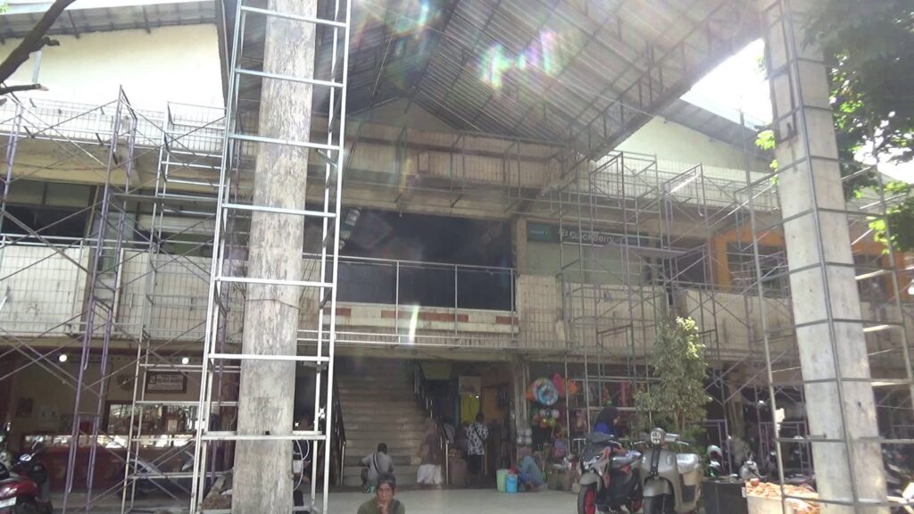 Mall Bauntung Pasar Tanjung Mulai Direvitalisasi, Pekerjaan Ditarget Selesai Desember