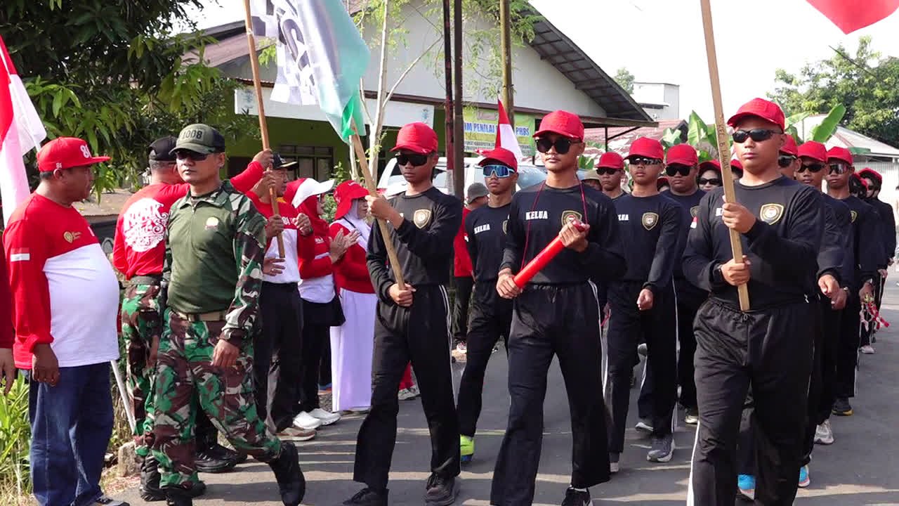 Menapak Jejak Pahlawan di Bawah Terik Matahari, Peserta Tetap Tangguh hingga Garis Akhir