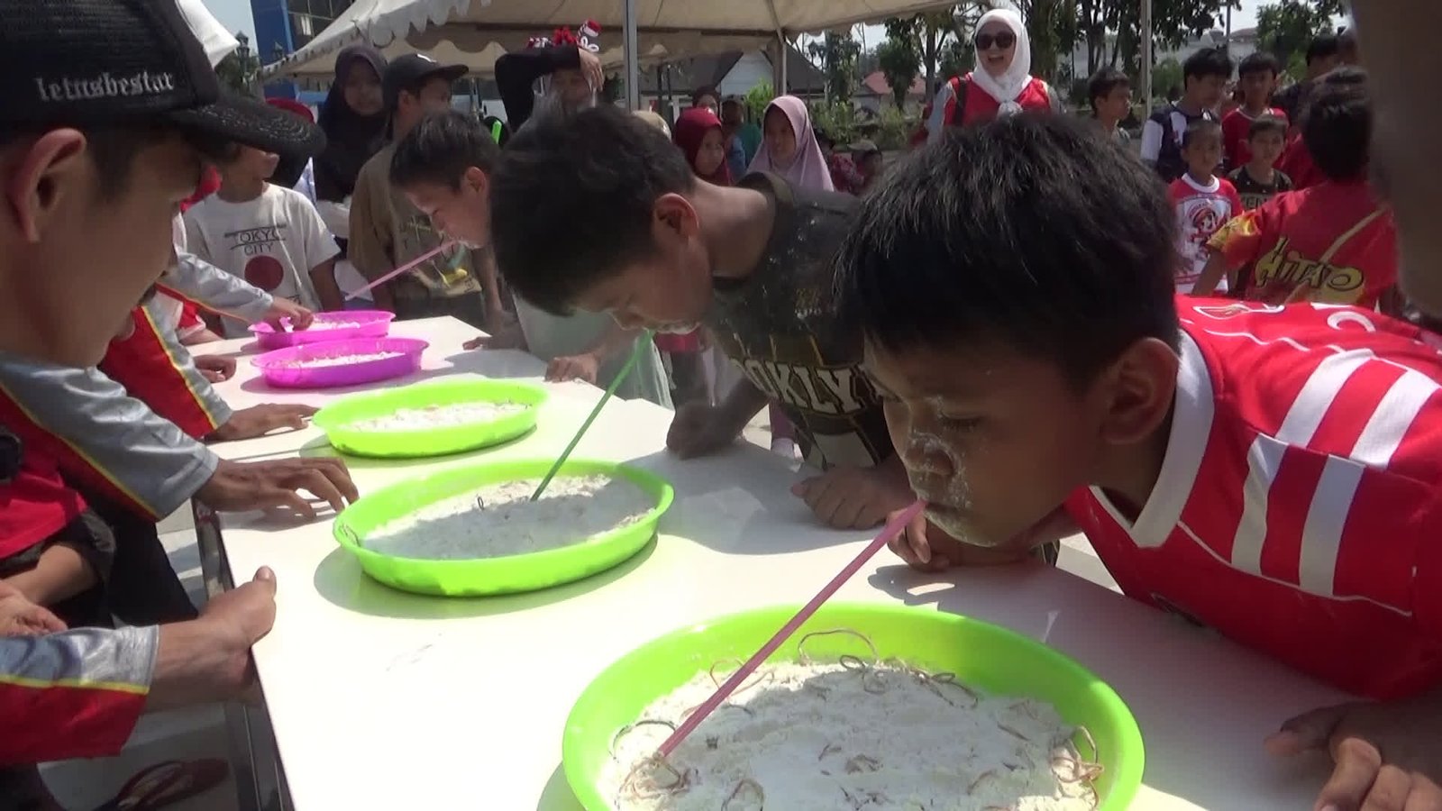 Meriah, Lomba 17-an di Taman Giat Tanjung Disambut Antusias Warga