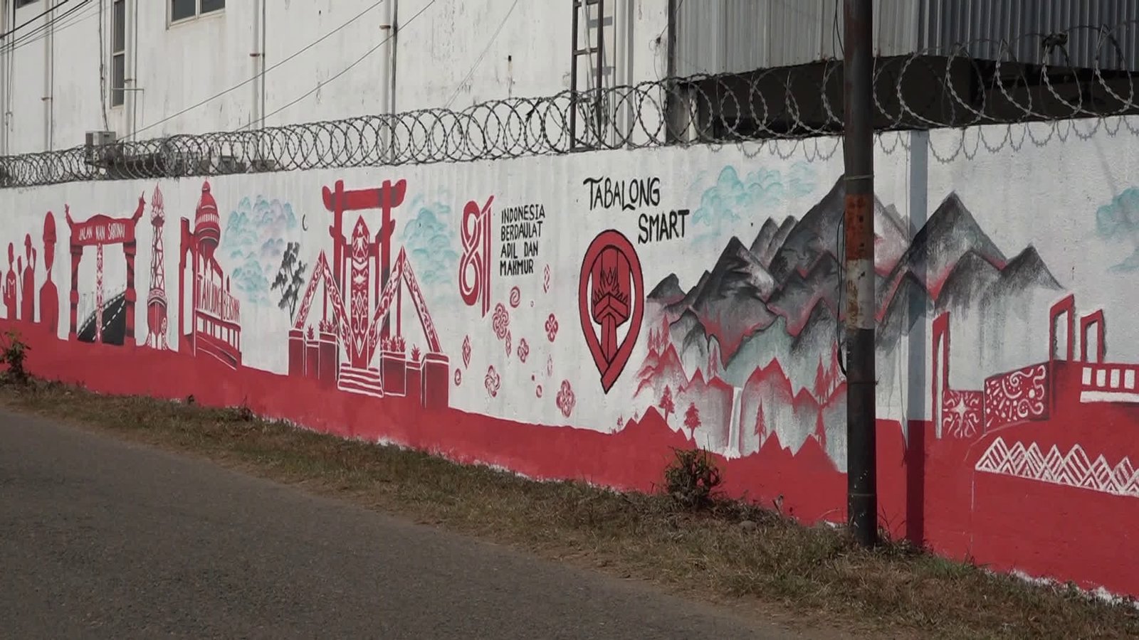 Mural Kemerdekaan Warnai Graha Kartika Eka Paksi, Jadi Wadah Kreativitas Anak Muda