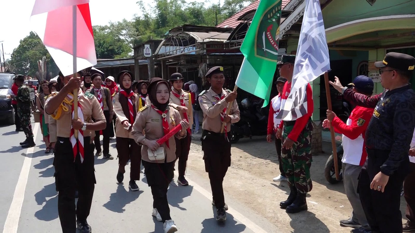 Napak Tilas Wilayah Utara Berjalan Lancar, Lima Kecamatan Tuntaskan Estafet Tepat Waktu