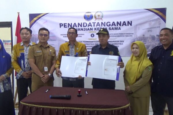 P4GN Diperluas ke Desa, BNNK Tabalong Gandeng PABPDSI Perkuat Desa Bersinar
