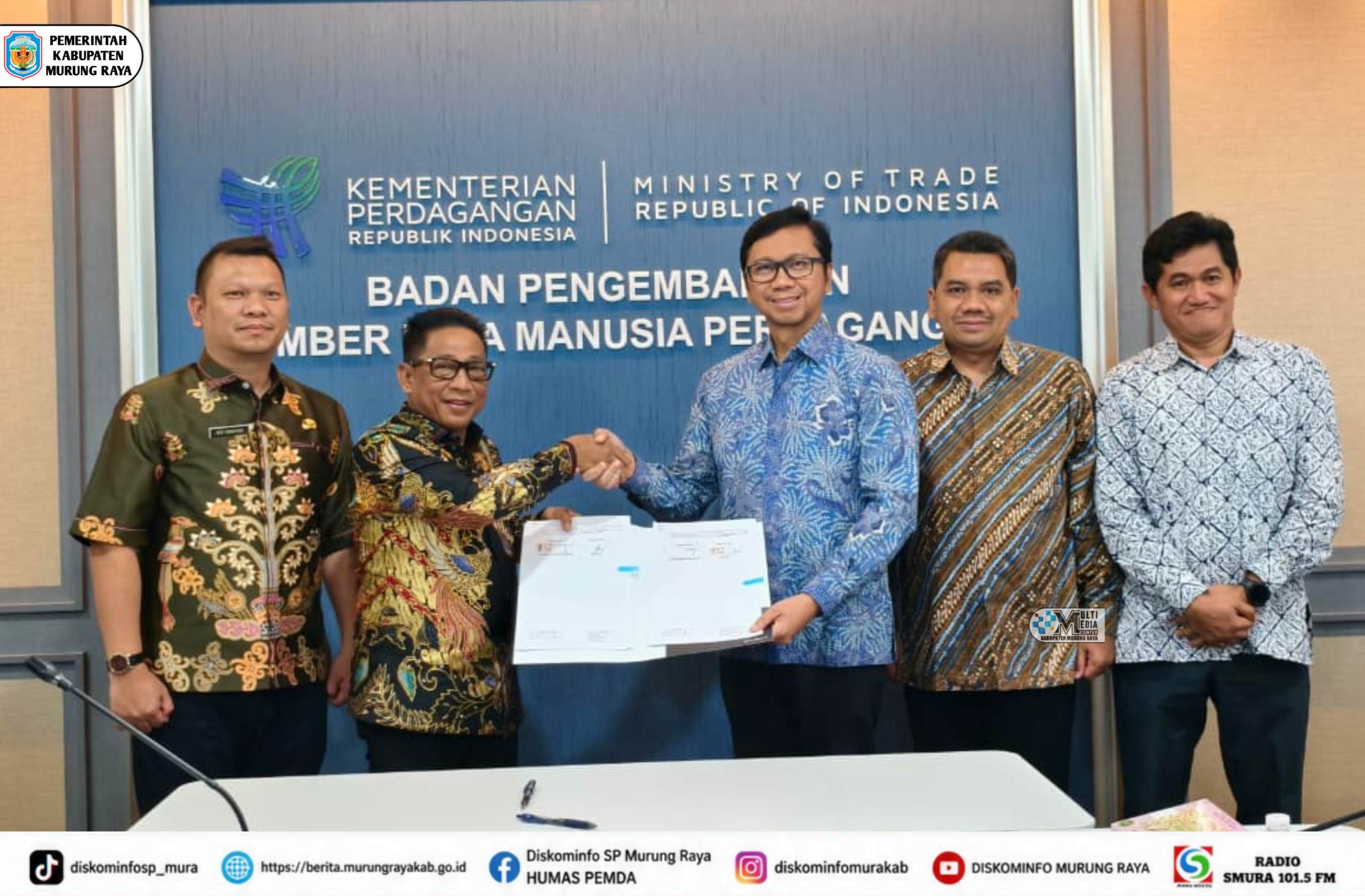 Pemkab Mura Perkuat SDM Kemetrologian Bersama Kemendag RI