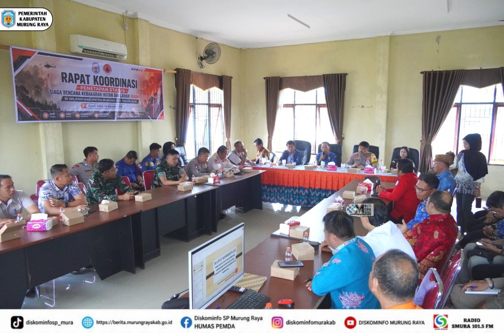 Pemkab Mura Tetapkan Status Siaga Karhutla, Perkuat Kesiapsiagaan Hadapi Musim Kemarau