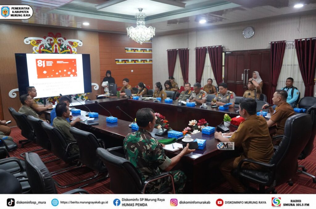 Pemkab Murung Raya Matangkan Persiapan HUT RI Ke-81