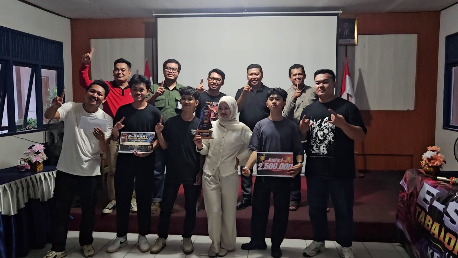 Peringati HUT RI ke-81, Kecamatan Upau Gelar Turnamen E-Sport Mobile Legends