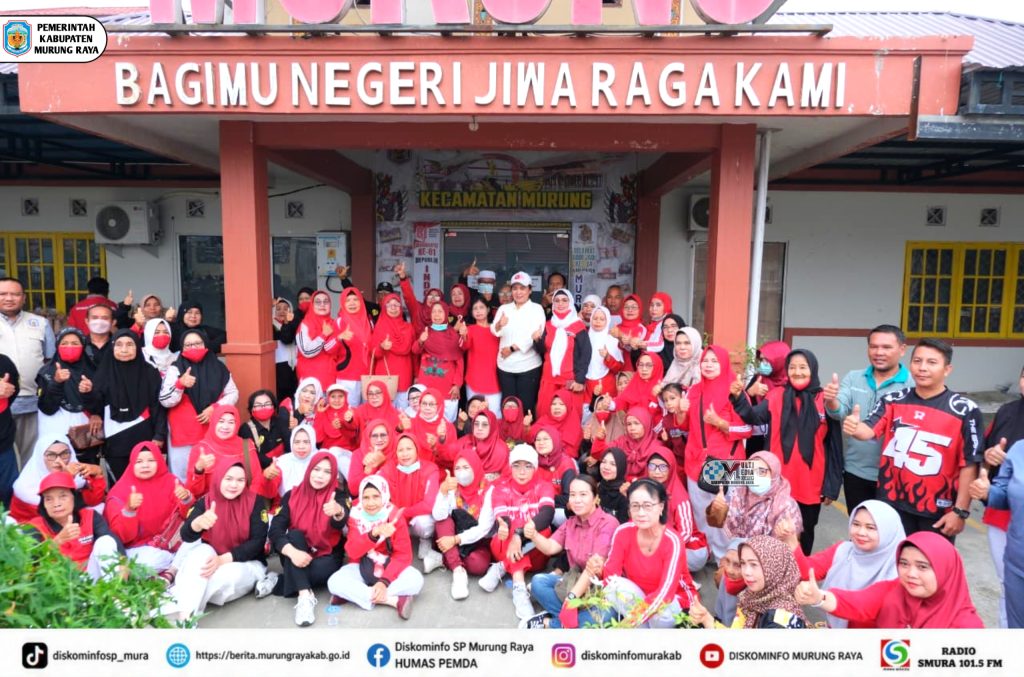 Posyandu Lansia Mura, Ketua TP-PKK Kab. Mura Serukan Hidup Sehat