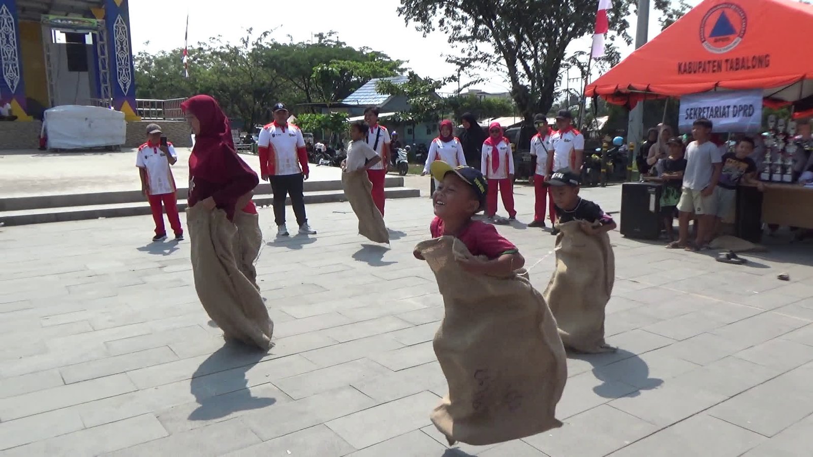 Rayakan Kemerdekaan, Lomba 17-an Jadi Ajang Pererat Kebersamaan di Tanjung Expo Center