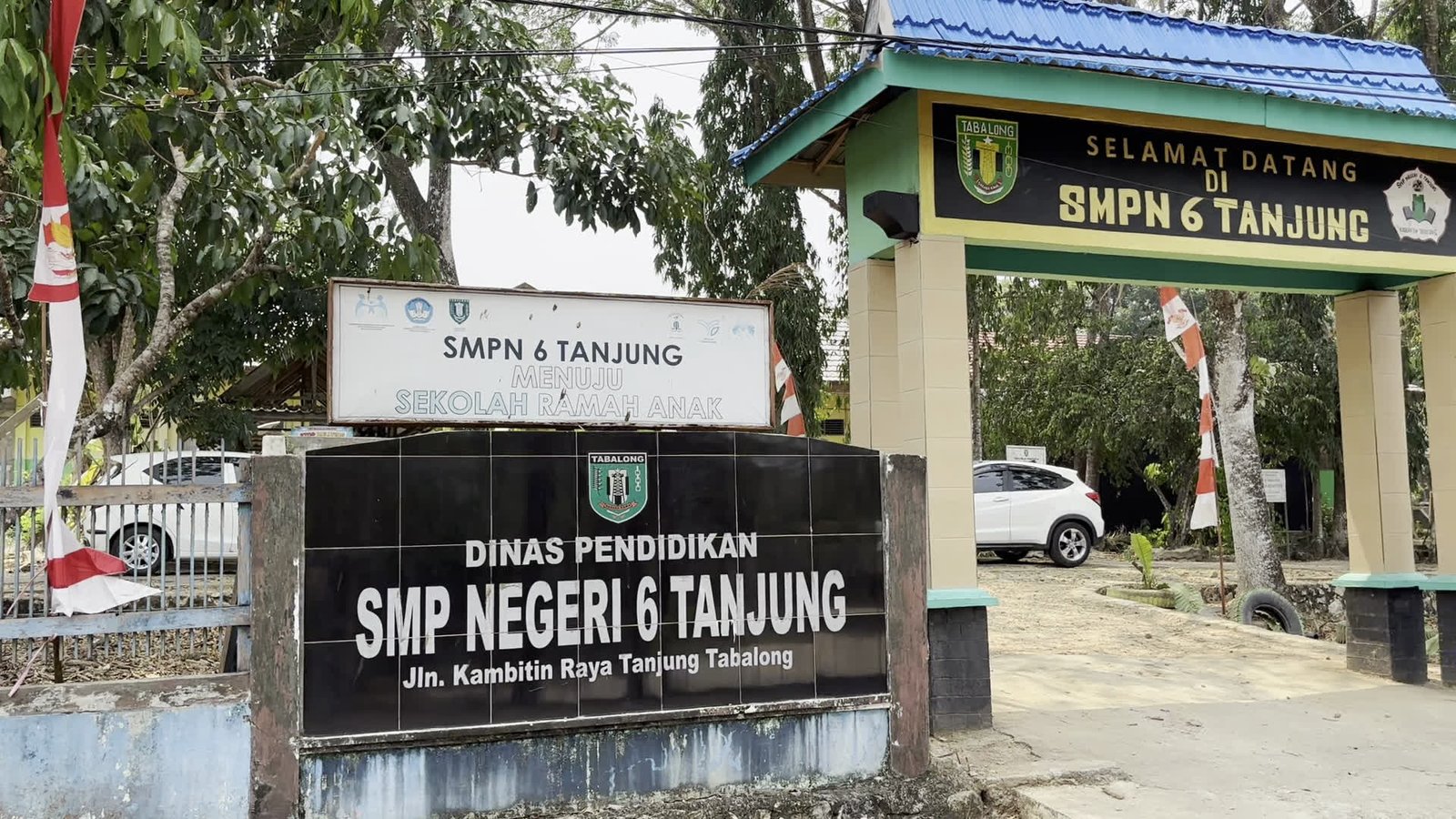 SMPN 6 Tanjung Dapat Bantuan Revitalisasi, Pembelajaran Dialihkan ke Ruang Alternatif