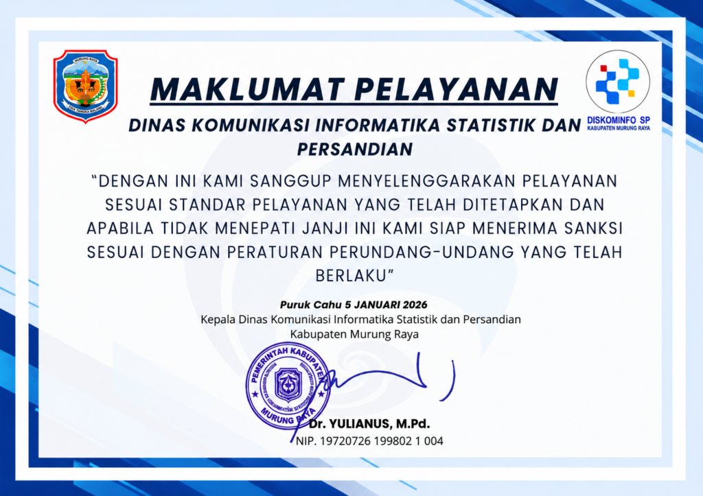 Sebagai Bentuk Komitmen Dalam Memberikan Pelayanan Terbaik