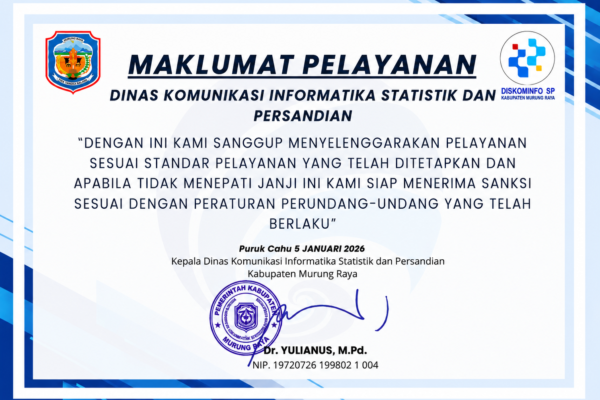 Sebagai Bentuk Komitmen Dalam Memberikan Pelayanan Terbaik