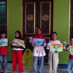 Semarakan HUT RI ke-81, 45 Anak Graha Kartika Eka Paksi Ikuti Lomba Mewarnai