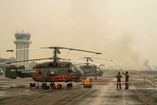 Tiga Hari Langit Palangka Raya Sepi Helikopter Water Bombing, Ini Penyebabnya