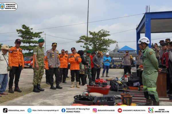 Wabup Rahmanto Pimpin Apel Siaga Karhutla Murung Raya
