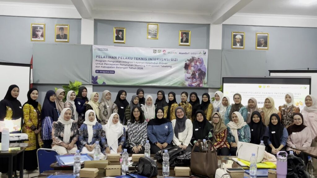 YABN Gelar Pelatihan Intervensi Gizi, Perkuat Peran Kader Posyandu dalam Penurunan Stunting