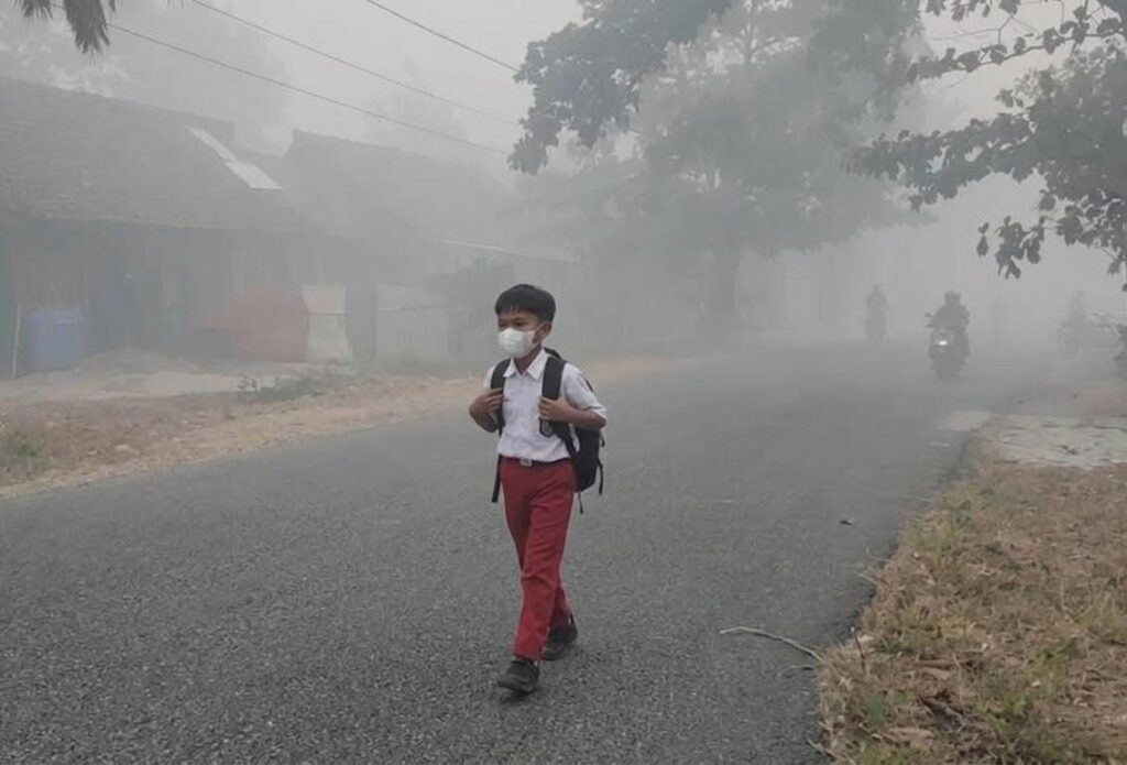 Asap Makin Pekat, 197 Sekolah di Kotim Belajar dari Rumah
