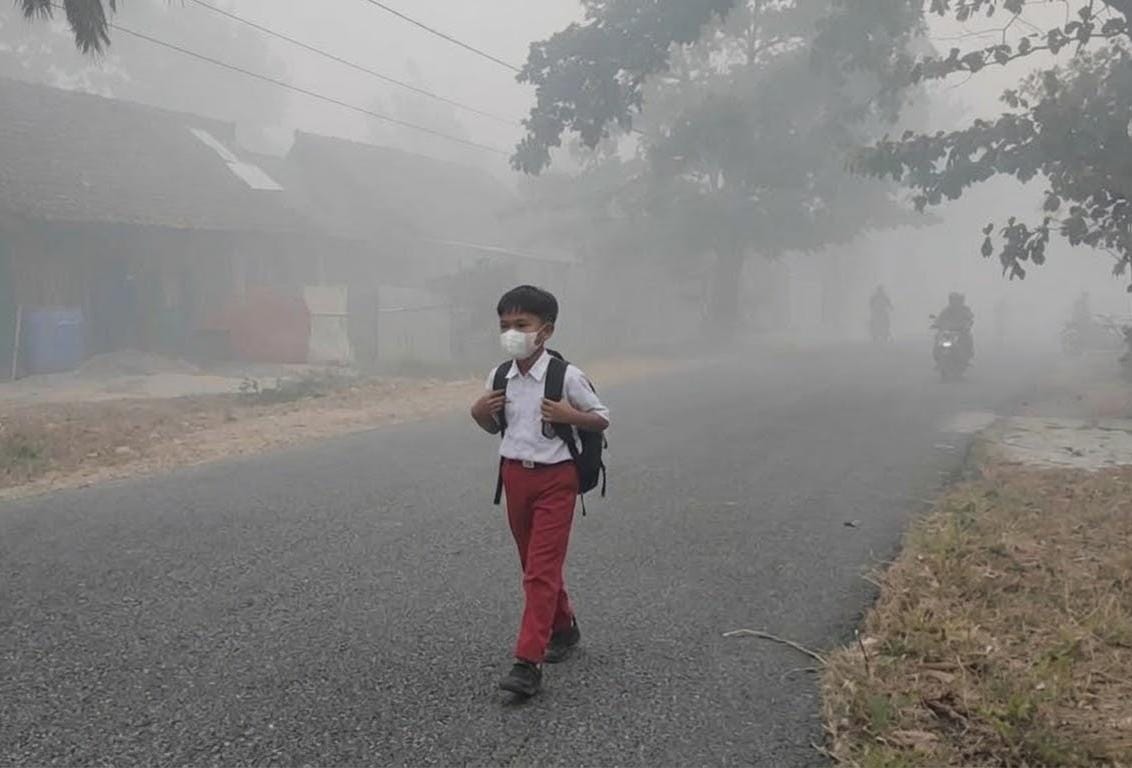 Asap Makin Pekat, 197 Sekolah di Kotim Belajar dari Rumah