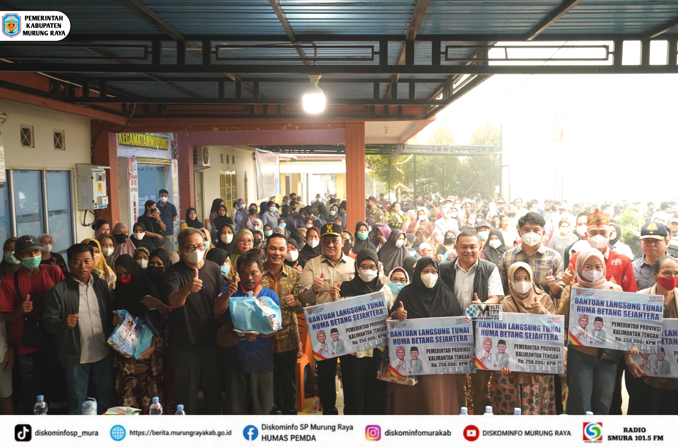 Bantuan Pemprov Kalteng Ringankan Beban Warga Murung Raya Terdampak Karhutla