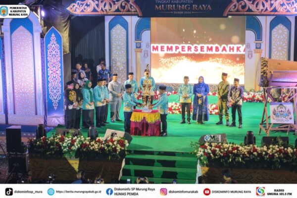 Berlangsung Semarak,  Pembukaan MTQ XI Tingkat Kabupaten Murung Raya