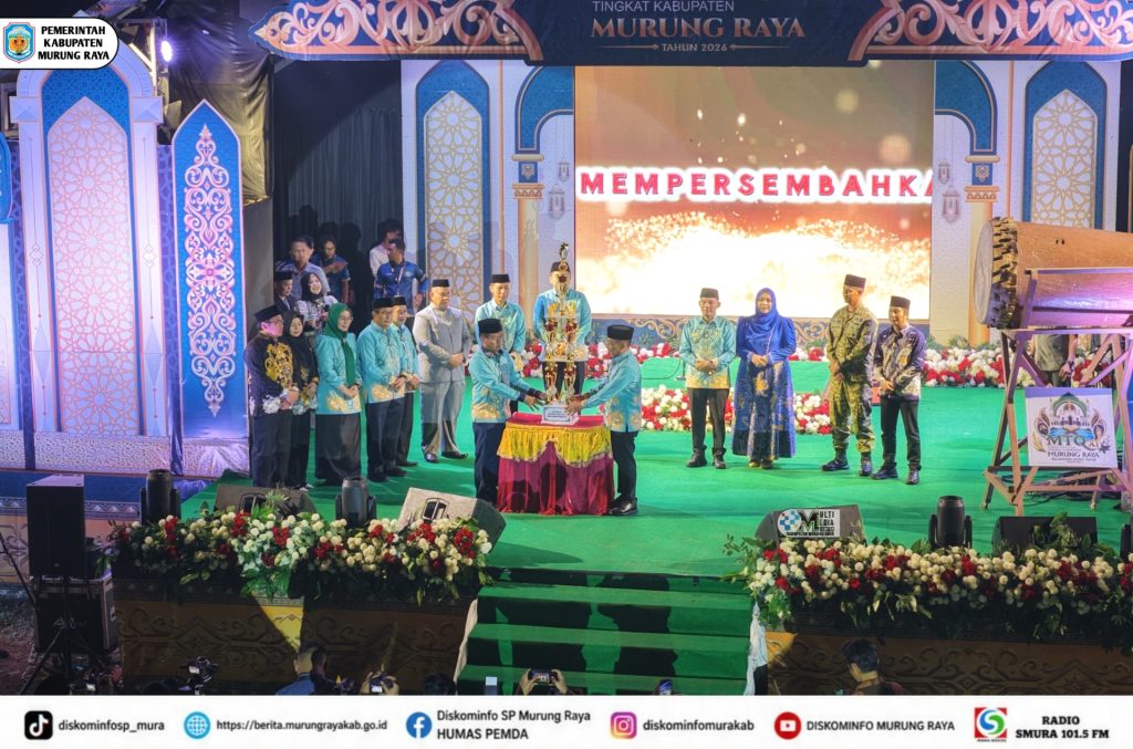 Berlangsung Semarak,  Pembukaan MTQ XI Tingkat Kabupaten Murung Raya