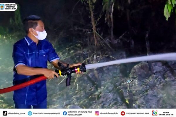 Bupati Heriyus Turun Langsung ke Lokasi Karhutla, Tekankan Keselamatan Tim