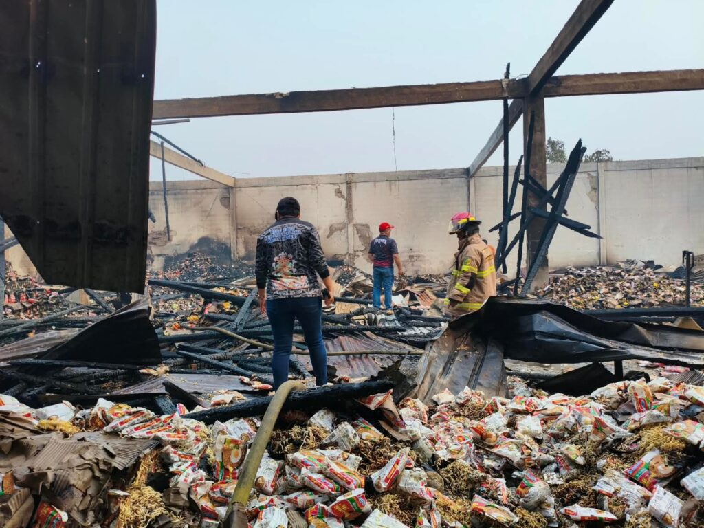 Gudang Terbakar karena Korsleting Listrik, Kerugian Rp 5,5 M