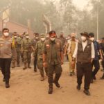 Karhutla Belum Reda, BNPB dan Menhut Berkantor di Kalteng