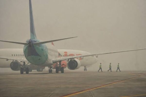 Lima Pesawat Gagal Mendarat di Bandara Tjilik Riwut